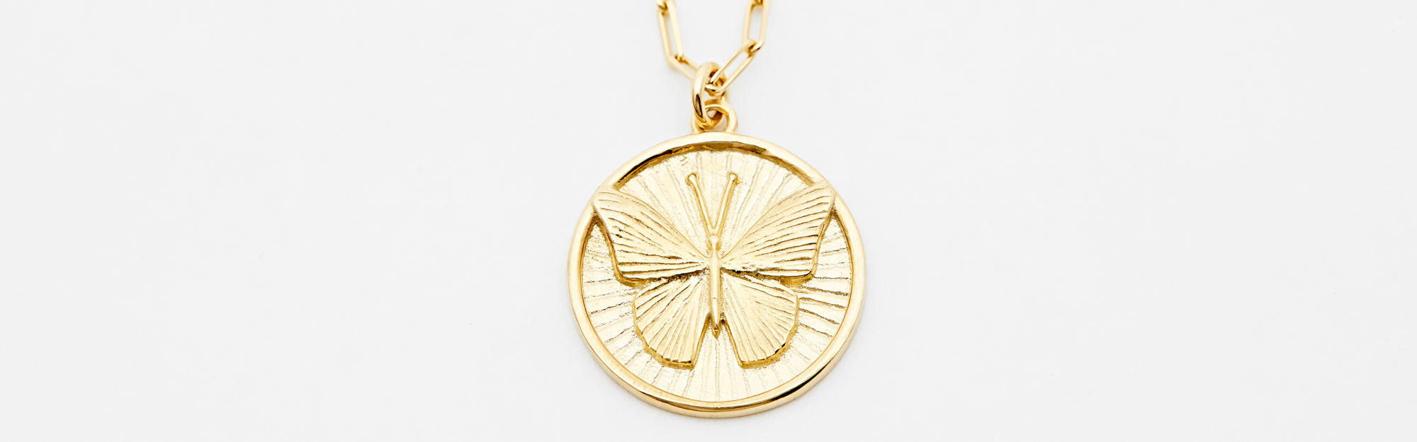 Butterfly Pendant Necklace