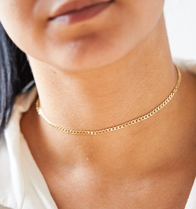 Cuban Link Choker Necklace