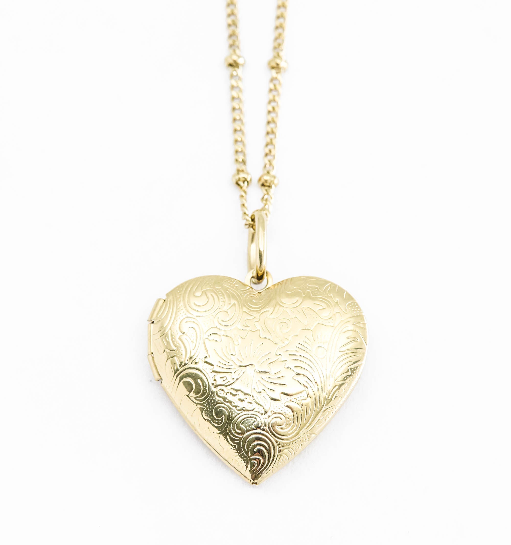 Heart Flower Locket