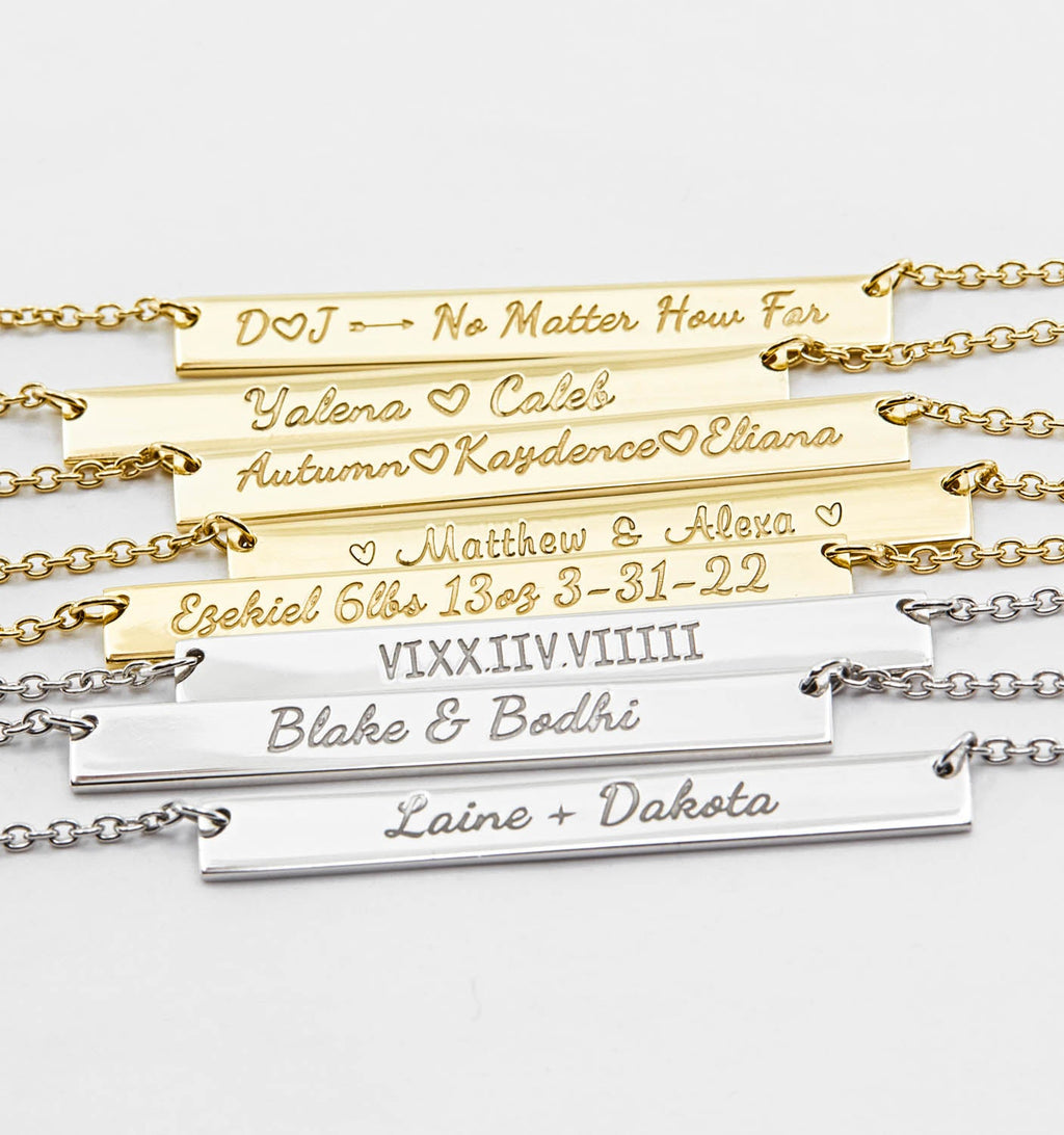 Name Plate Necklace