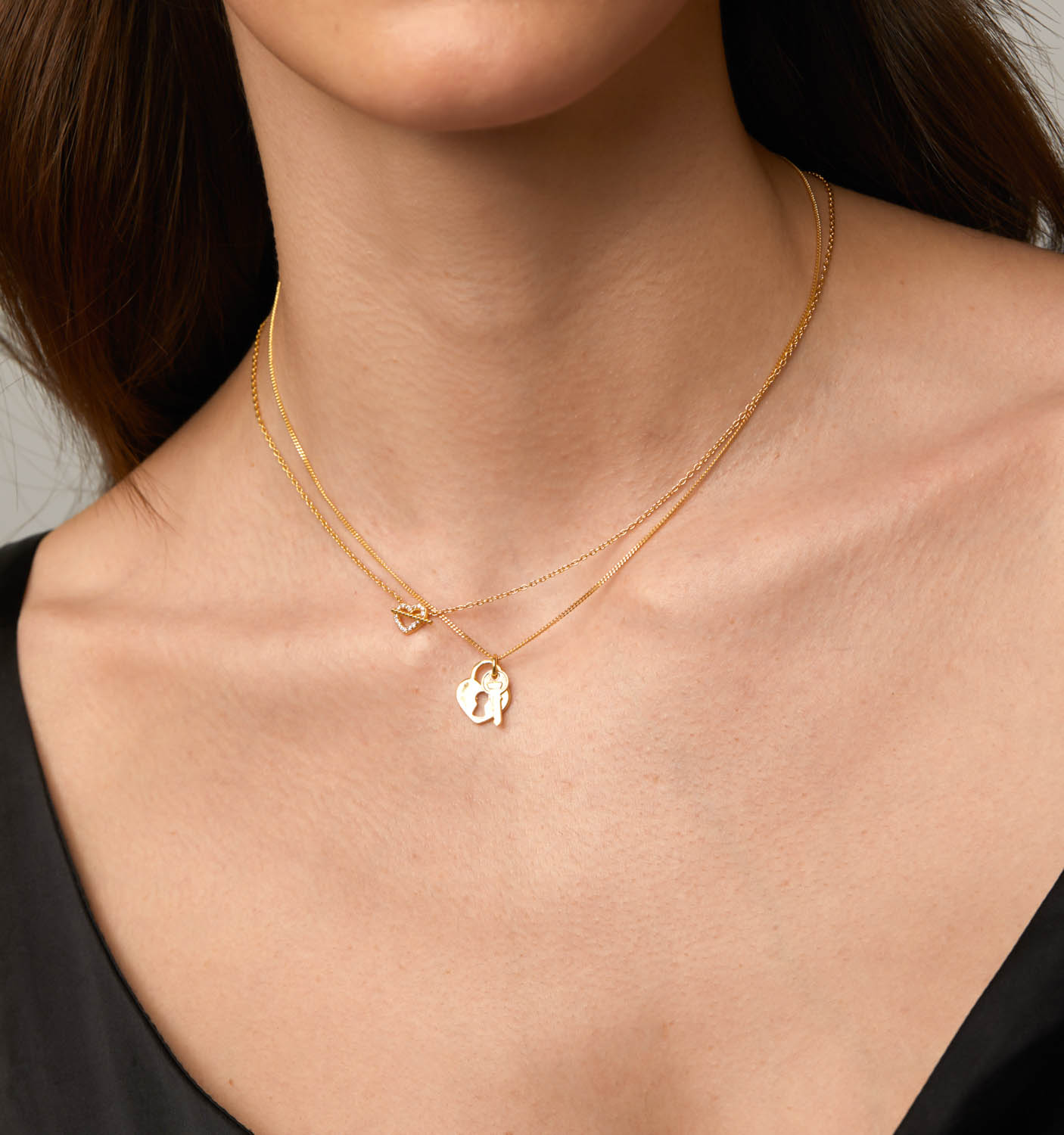 Heart Toggle Necklace