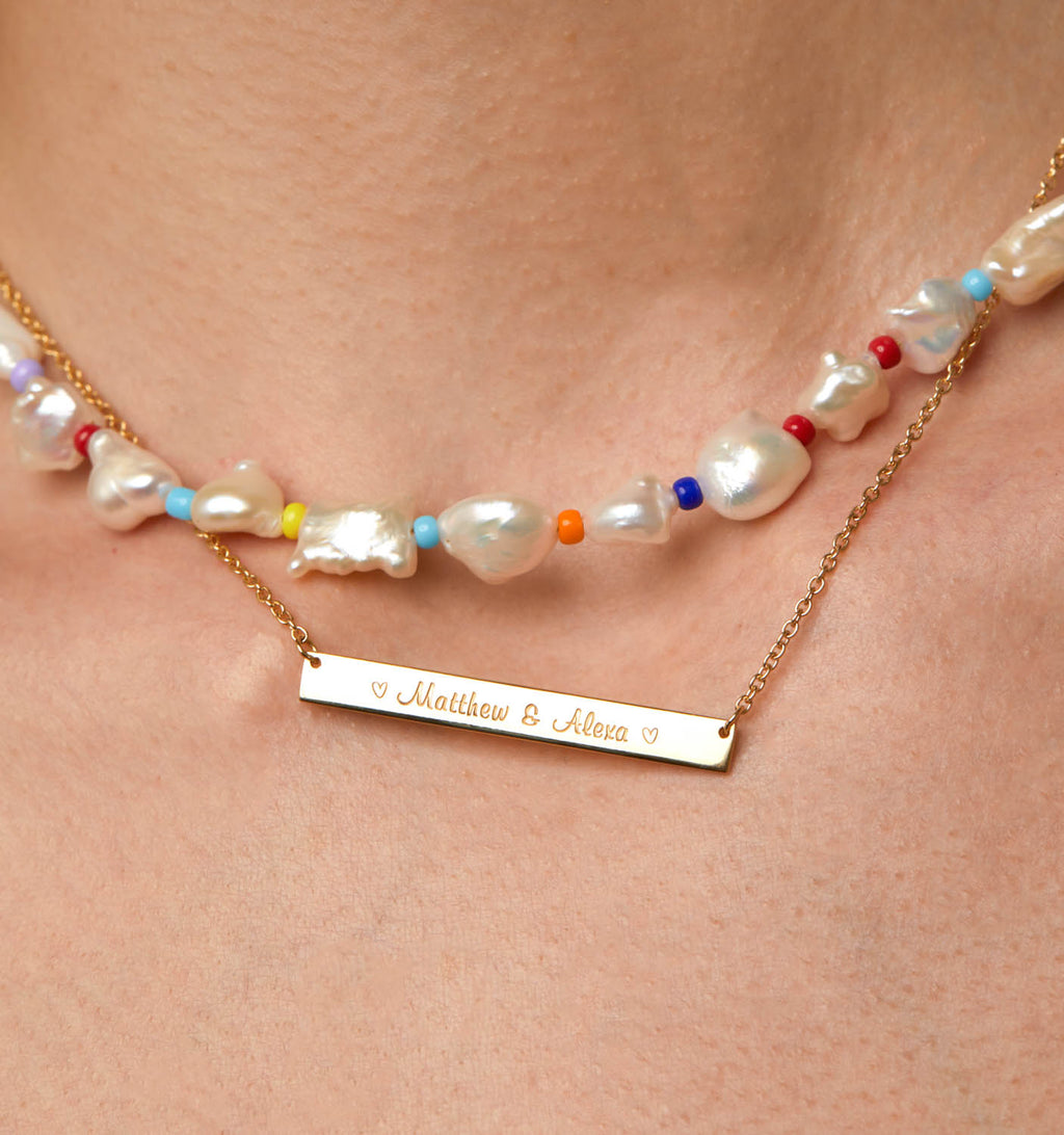 Name Plate Necklace