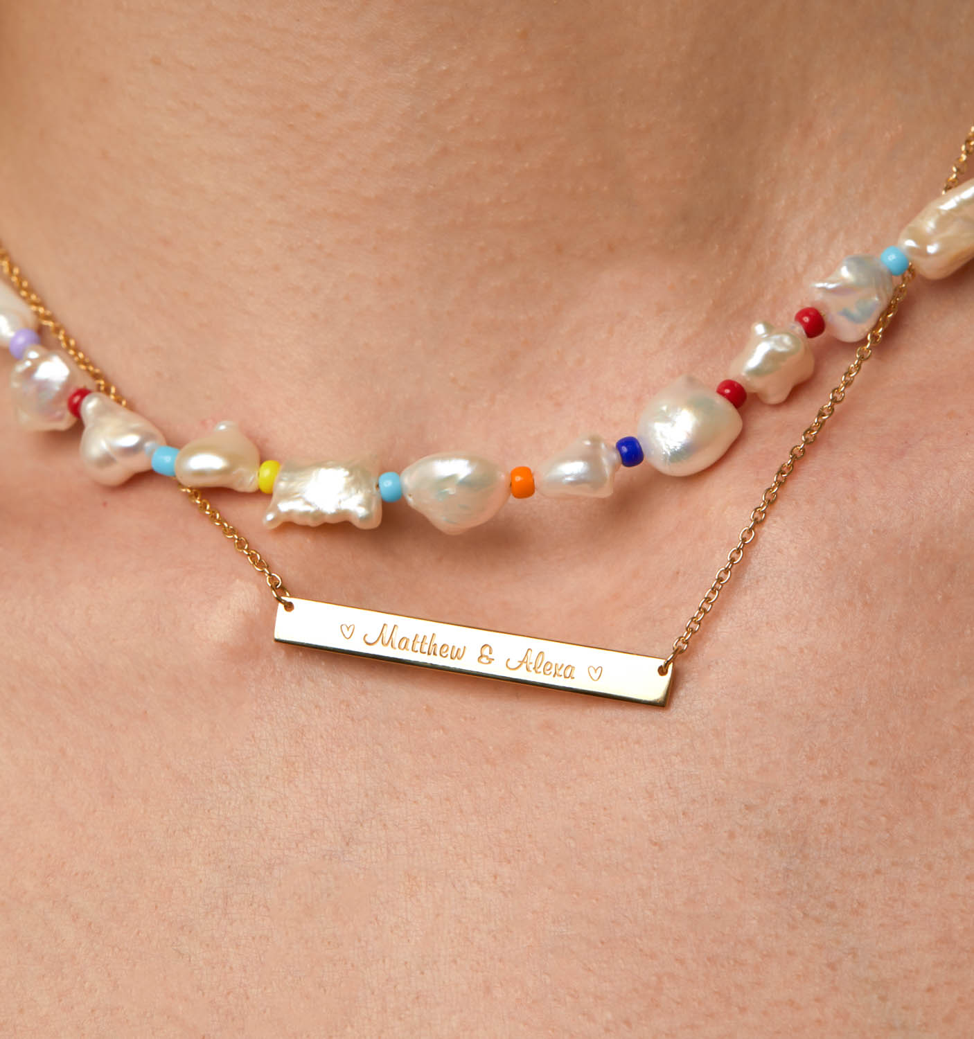 Name Plate Necklace
