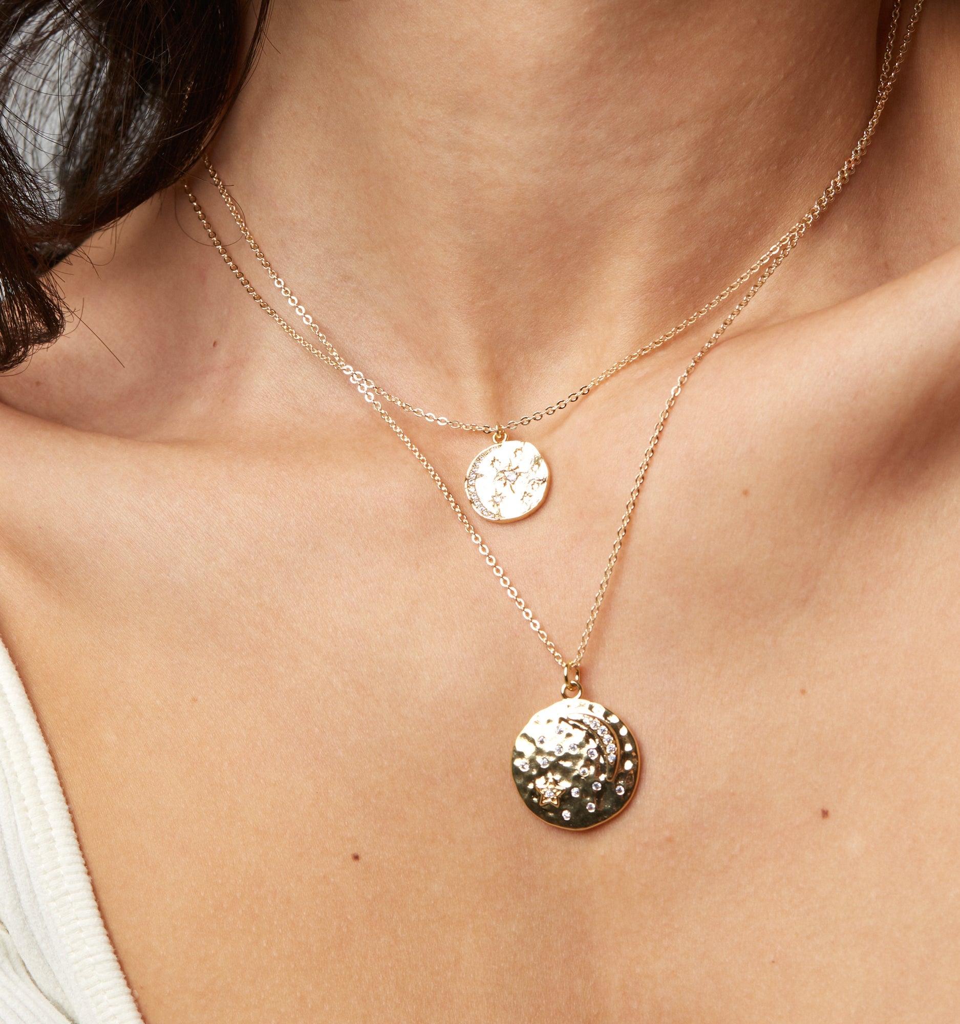 Dainty Moon Necklace