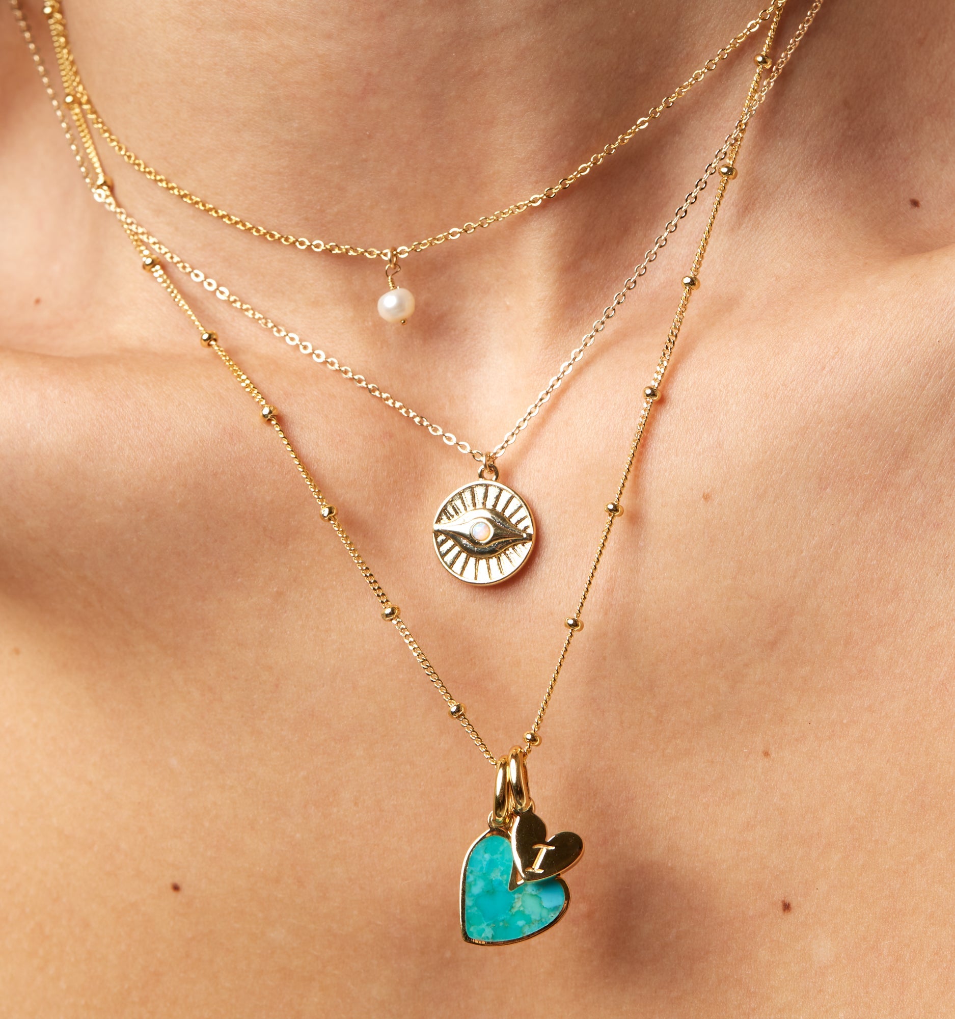 Dainty Evil Eye Necklace