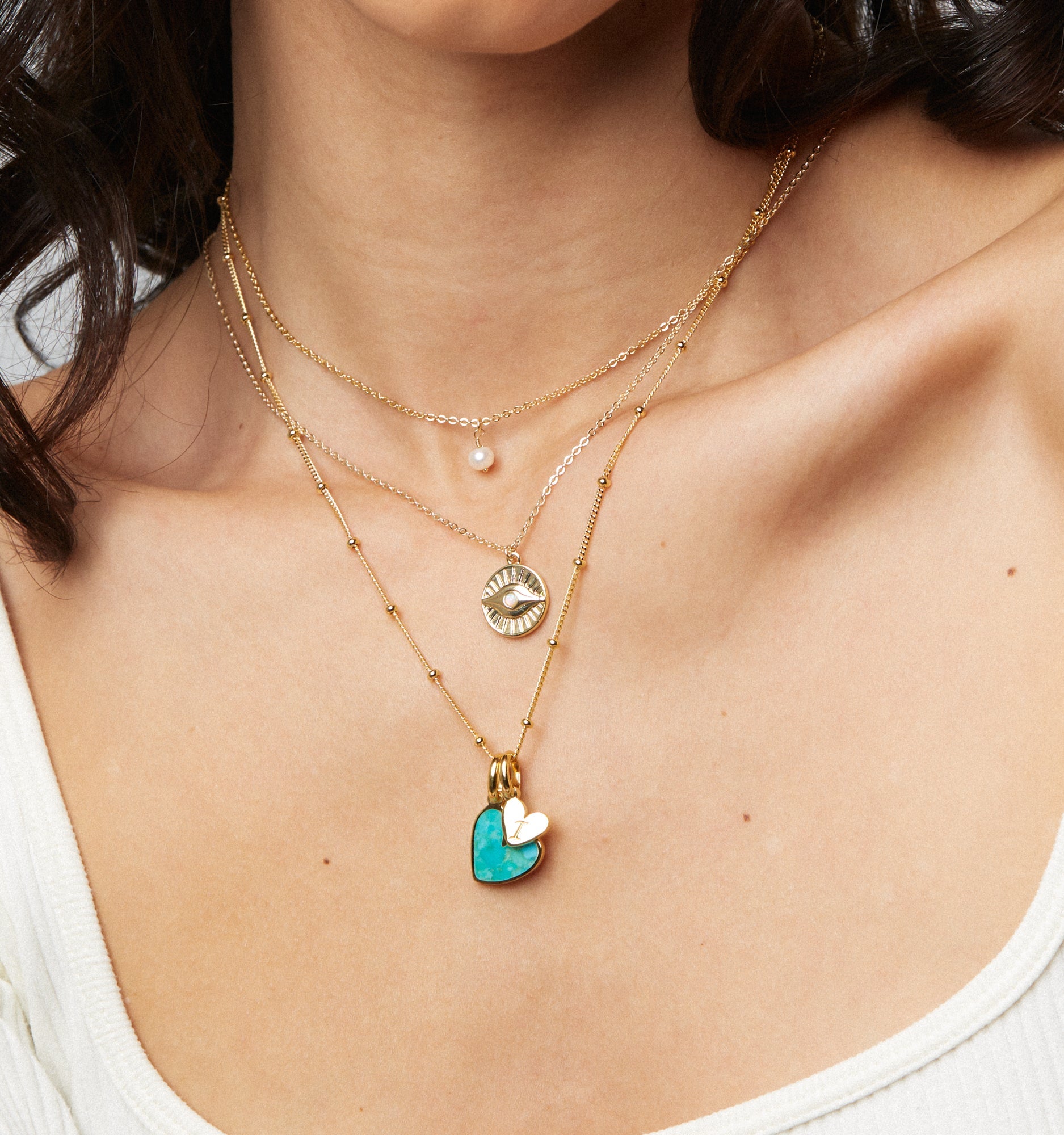 Dainty Evil Eye Necklace