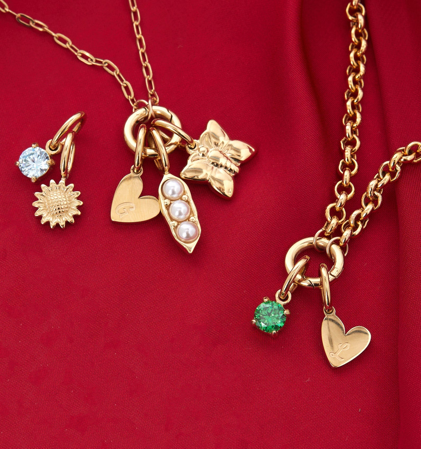 Personalized Charm Chain - Paperclip Chain