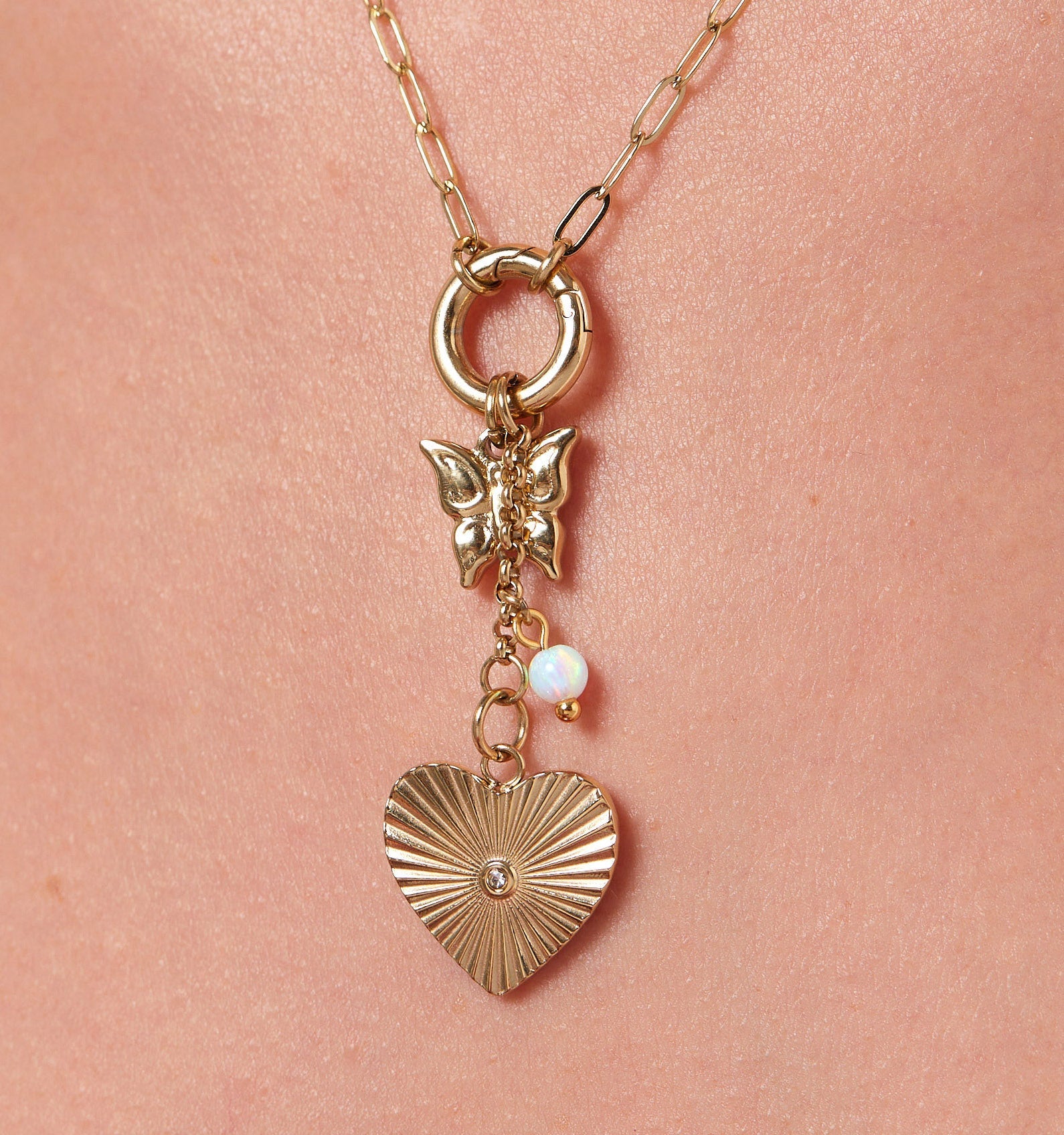 Flutter Charm Necklace