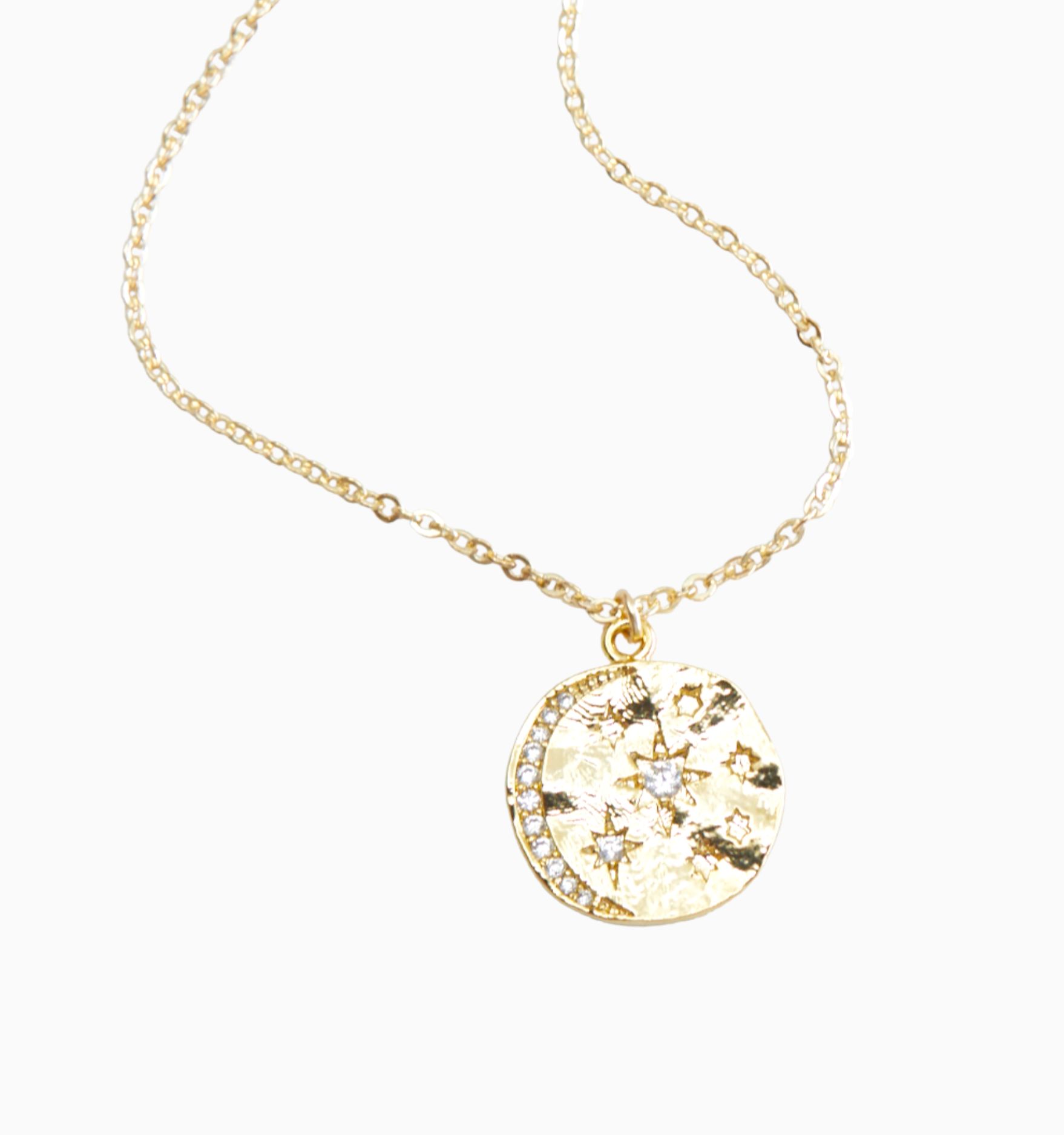 Dainty Moon Necklace