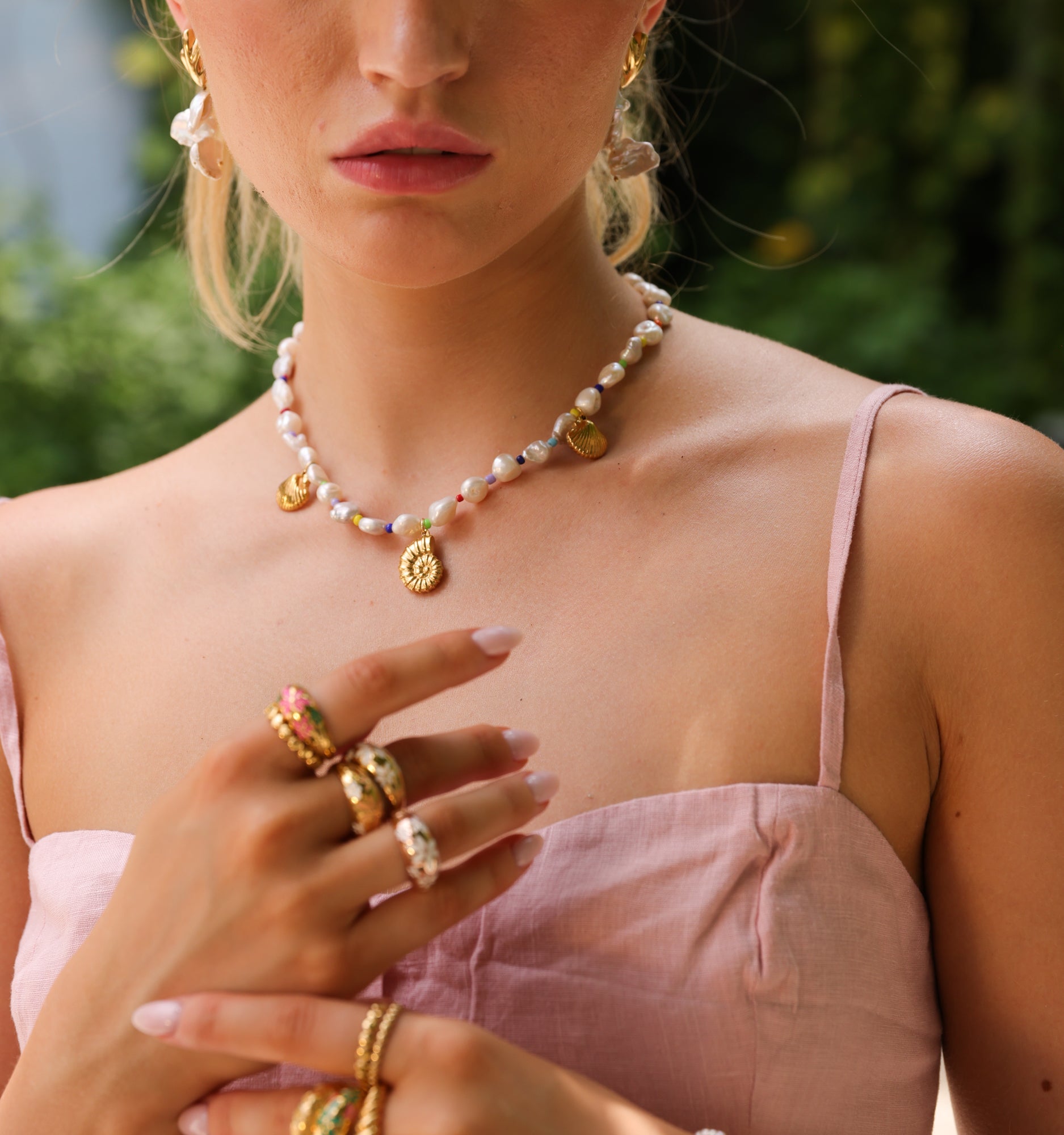 Mermaid's Secret Shell Necklace