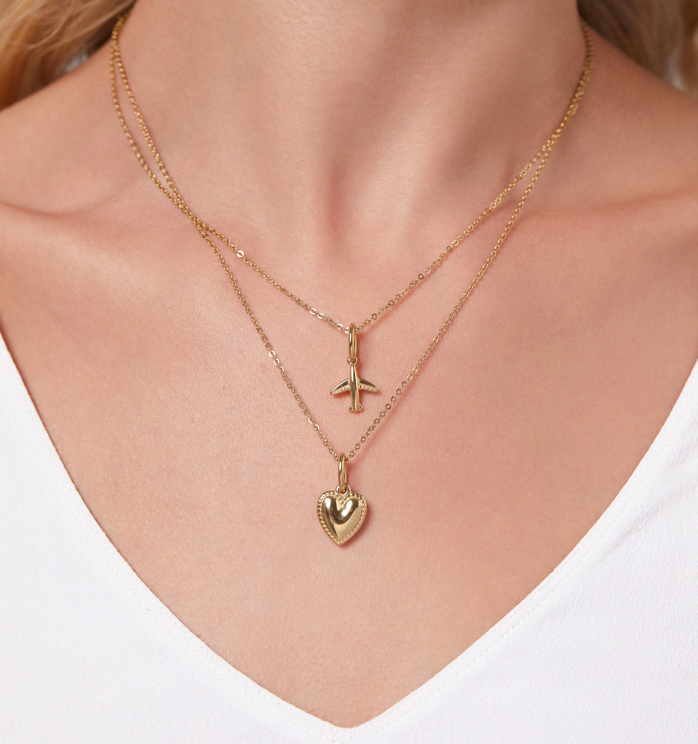 Airplane Necklace