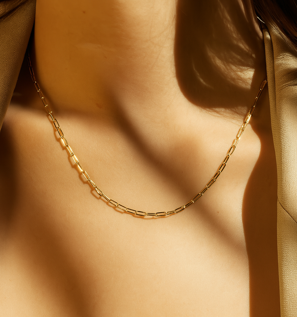 Mini Paperclip Necklace
