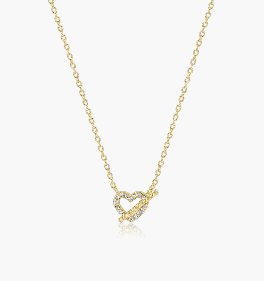 Heart Toggle Necklace