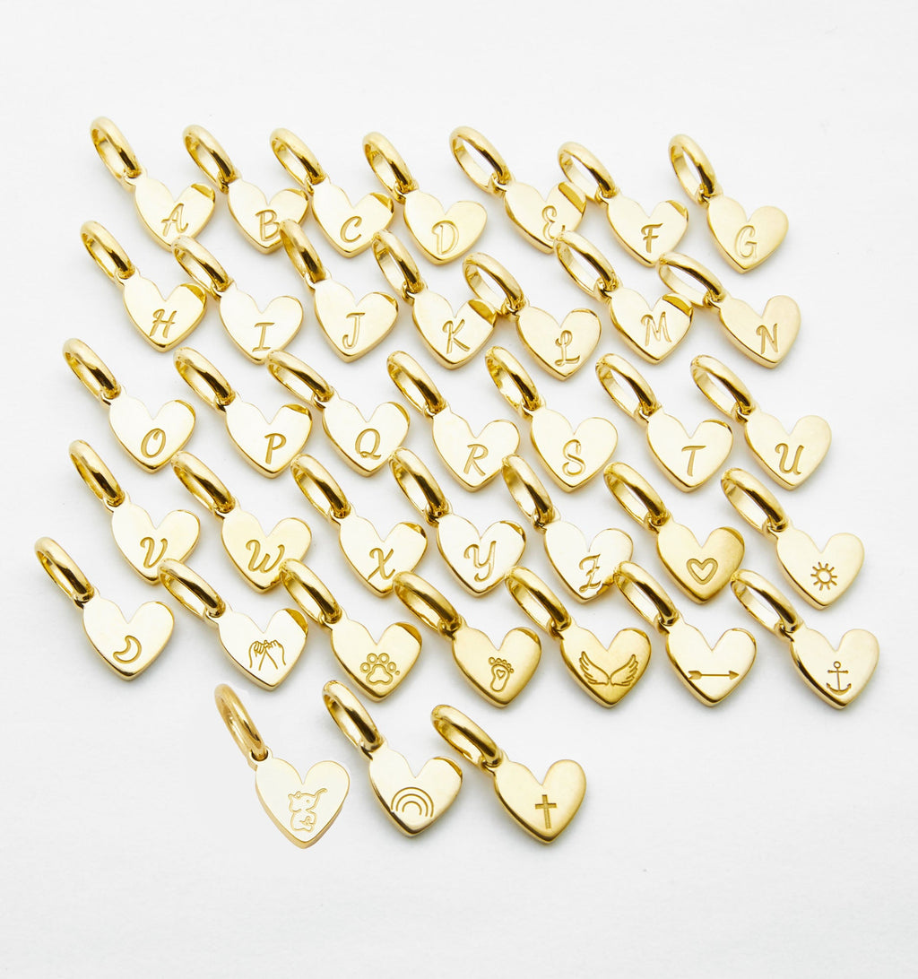 Mother of Pearl Initial Necklace