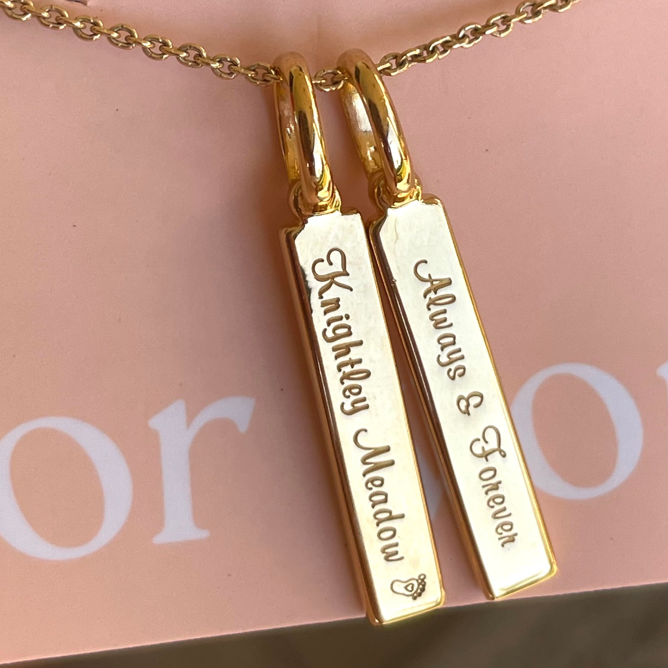 Triple Bar Necklace