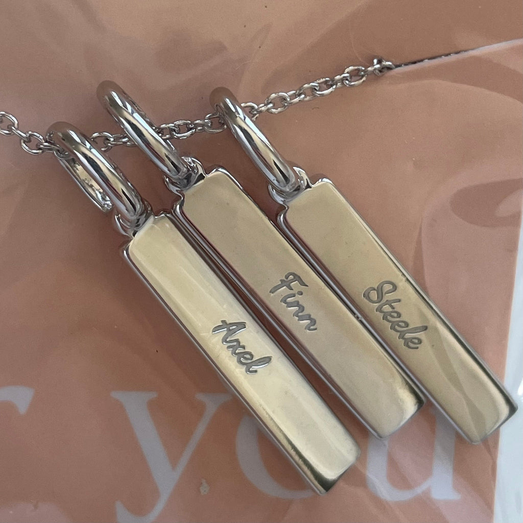 Triple Bar Necklace