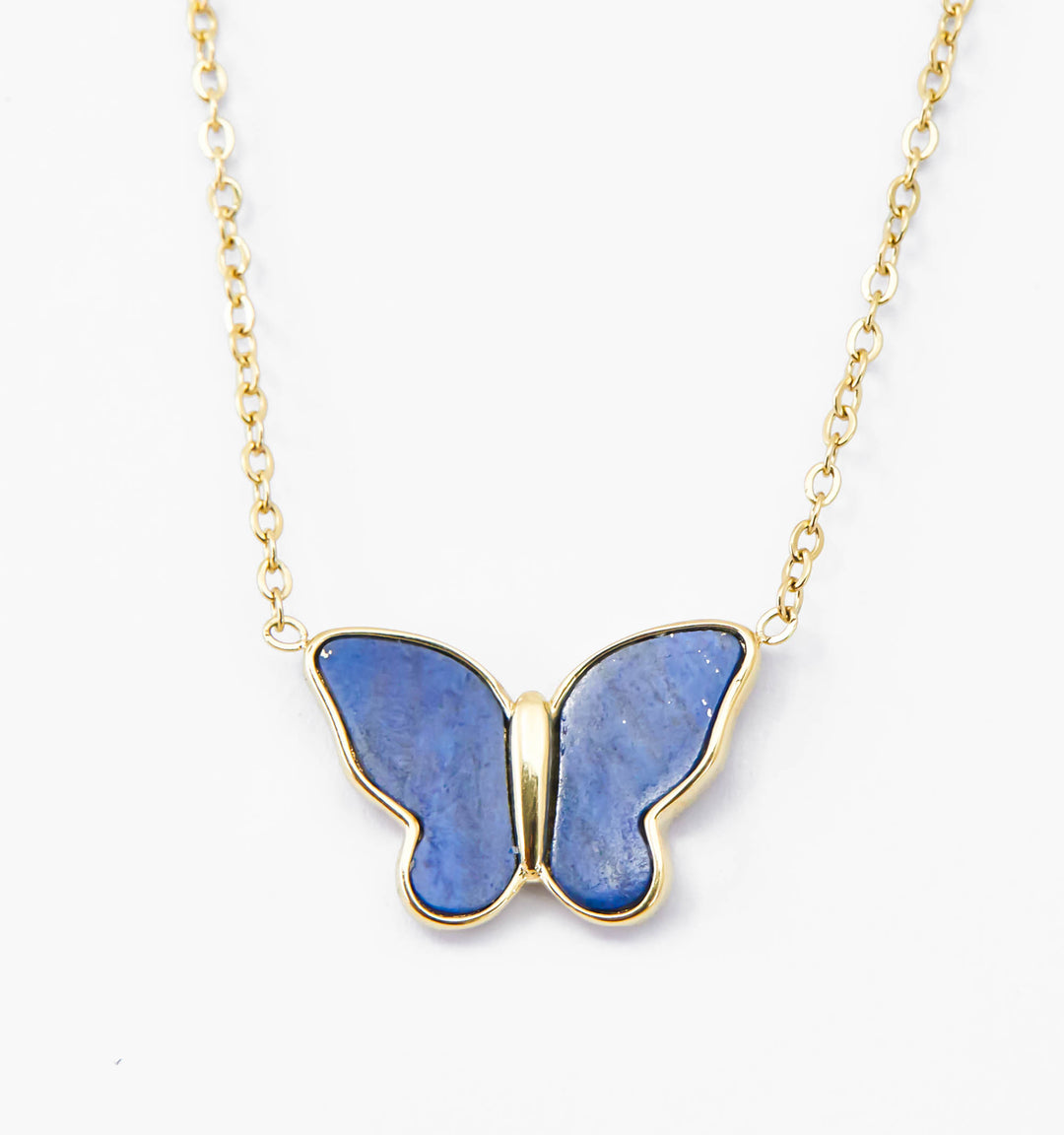 Lapis Butterfly Necklace