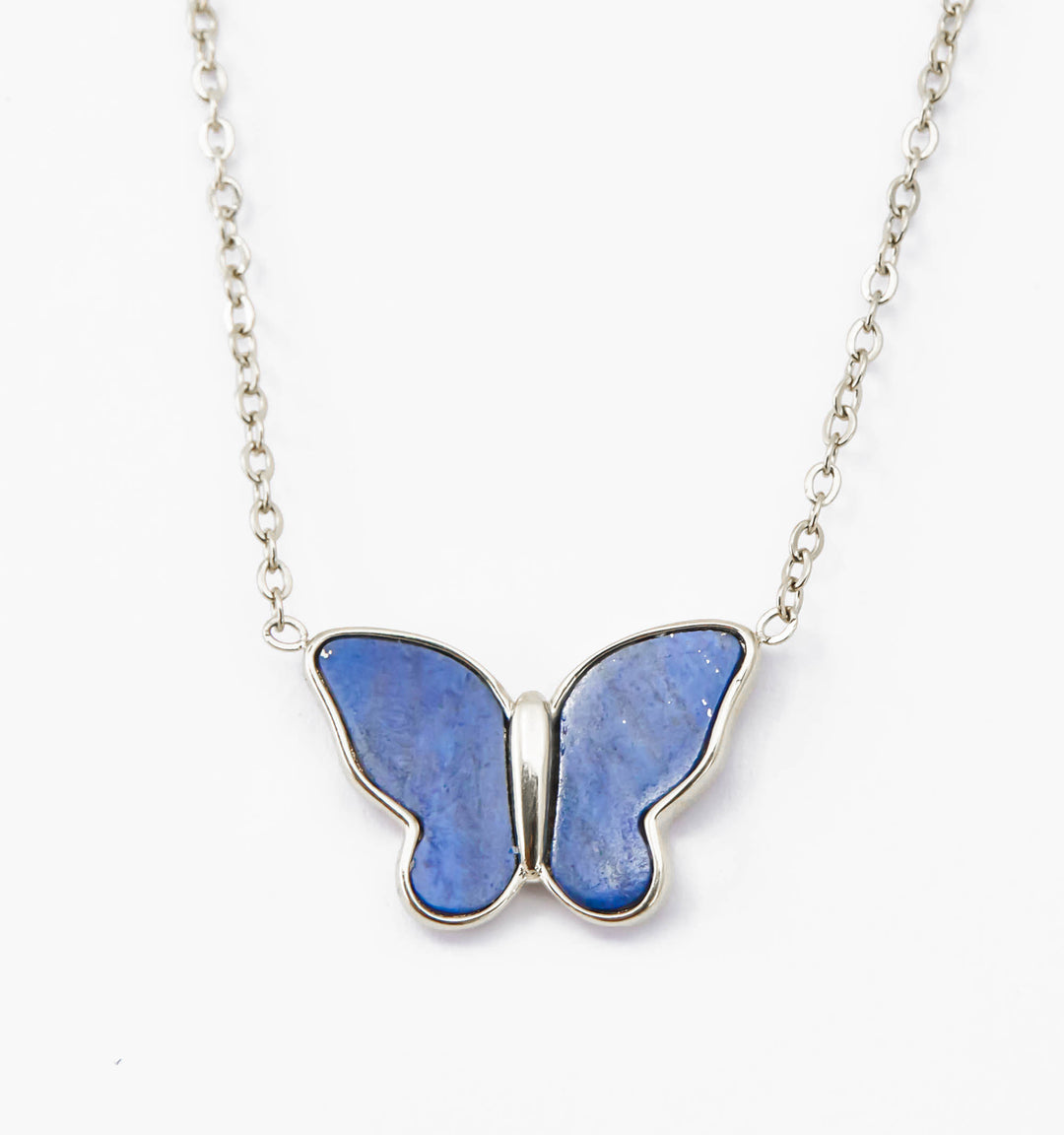 Lapis Butterfly Necklace