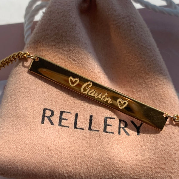 Coordinates Bar Necklace