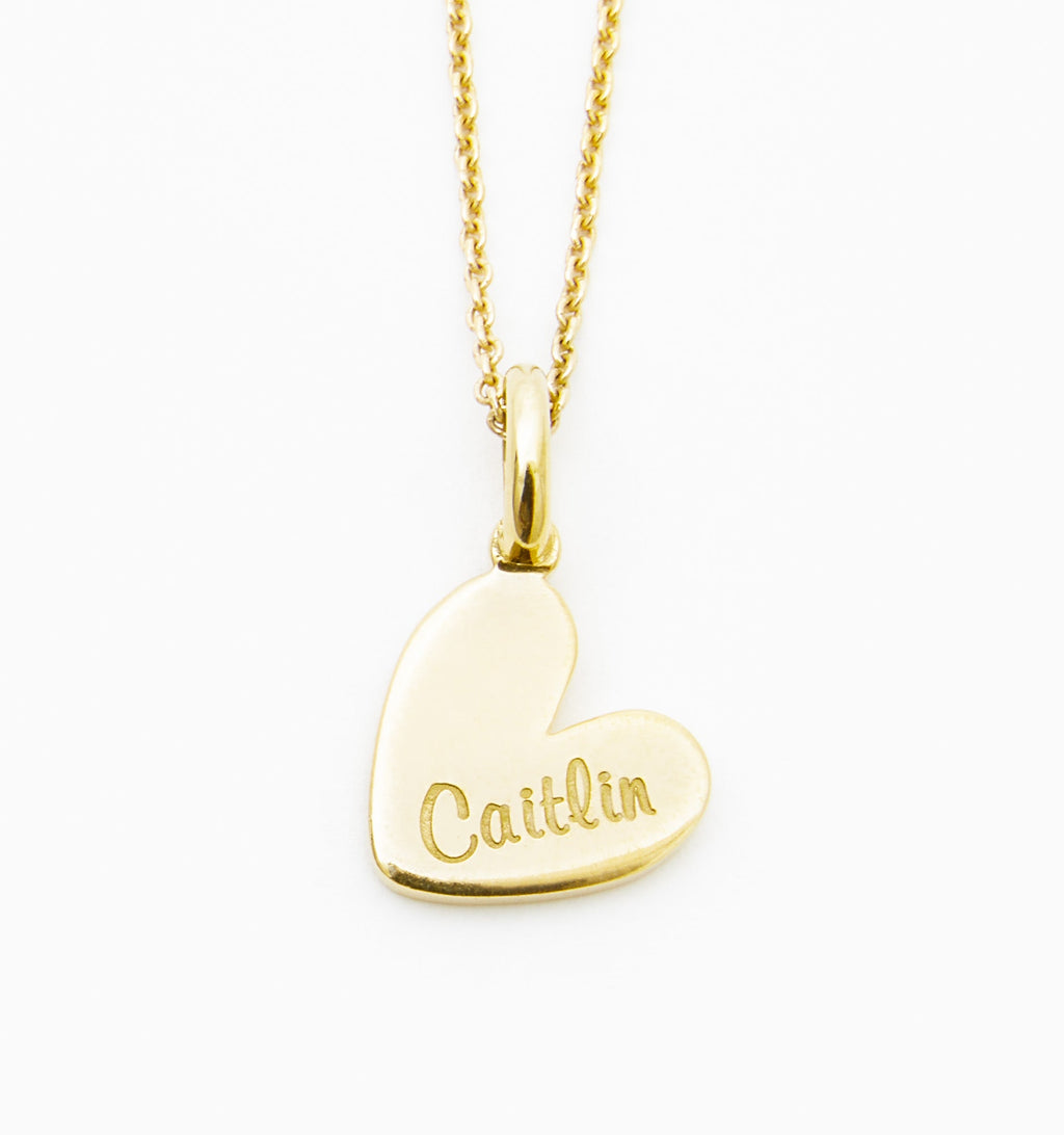 Heart Name Necklace