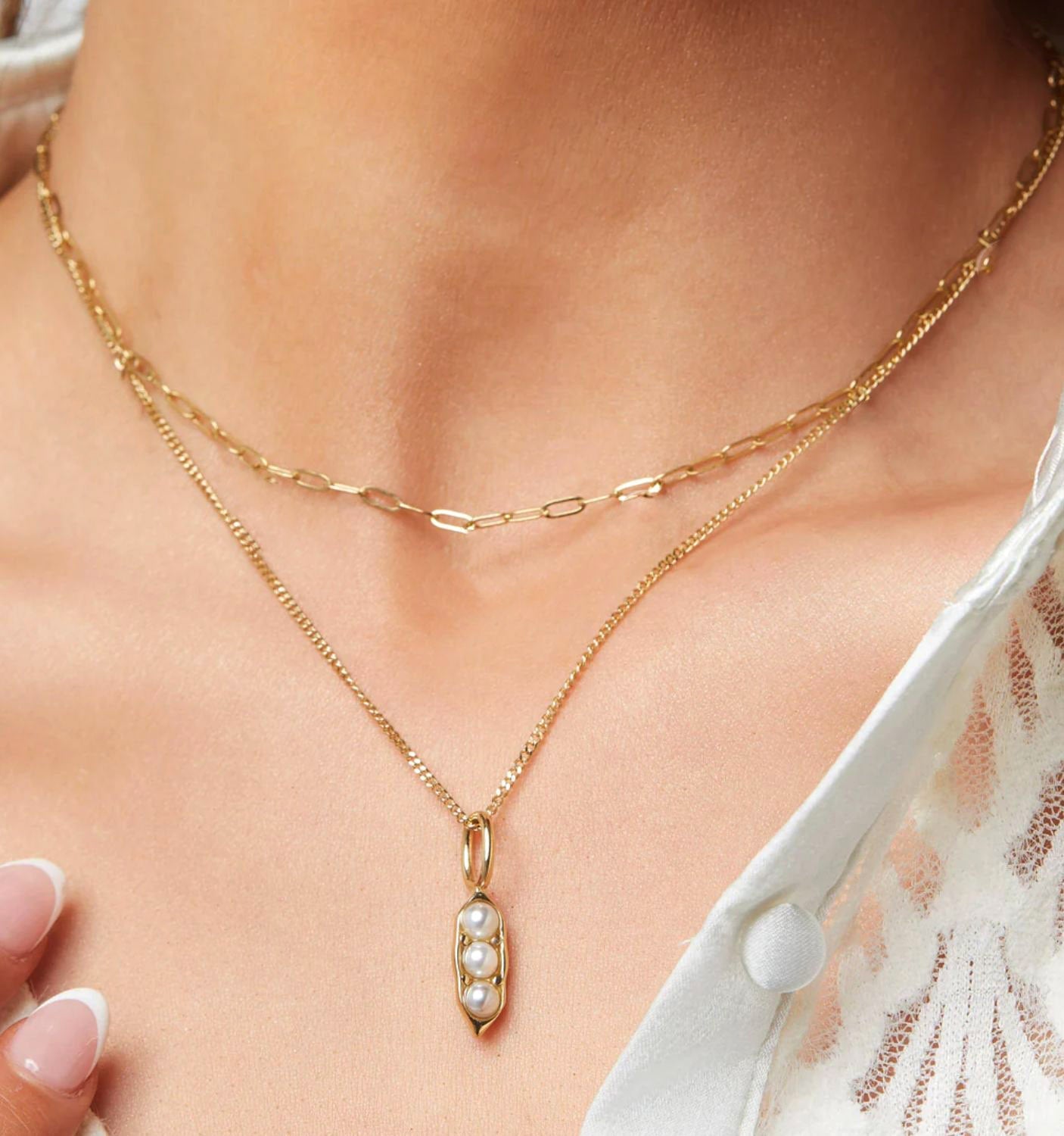 Mini Paperclip Necklace