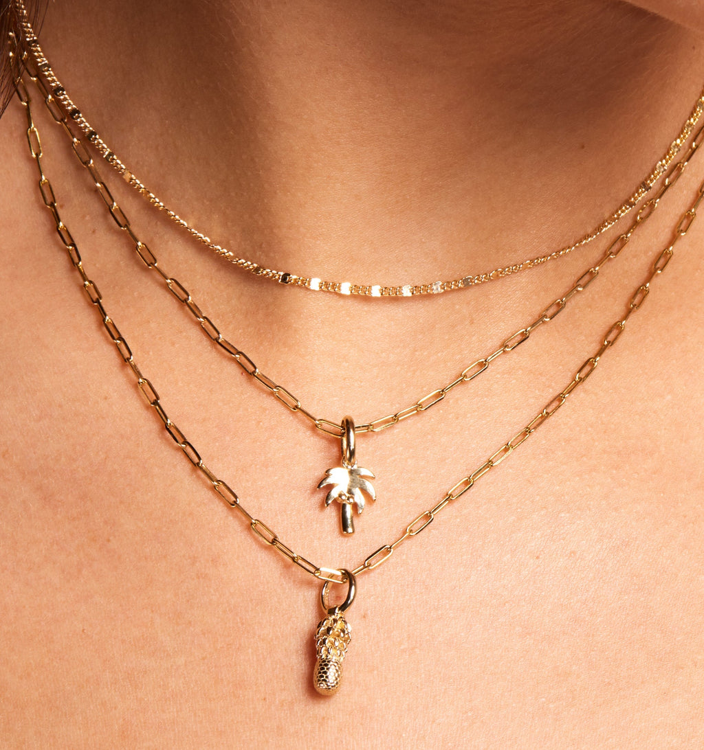 Palm Tree Necklace