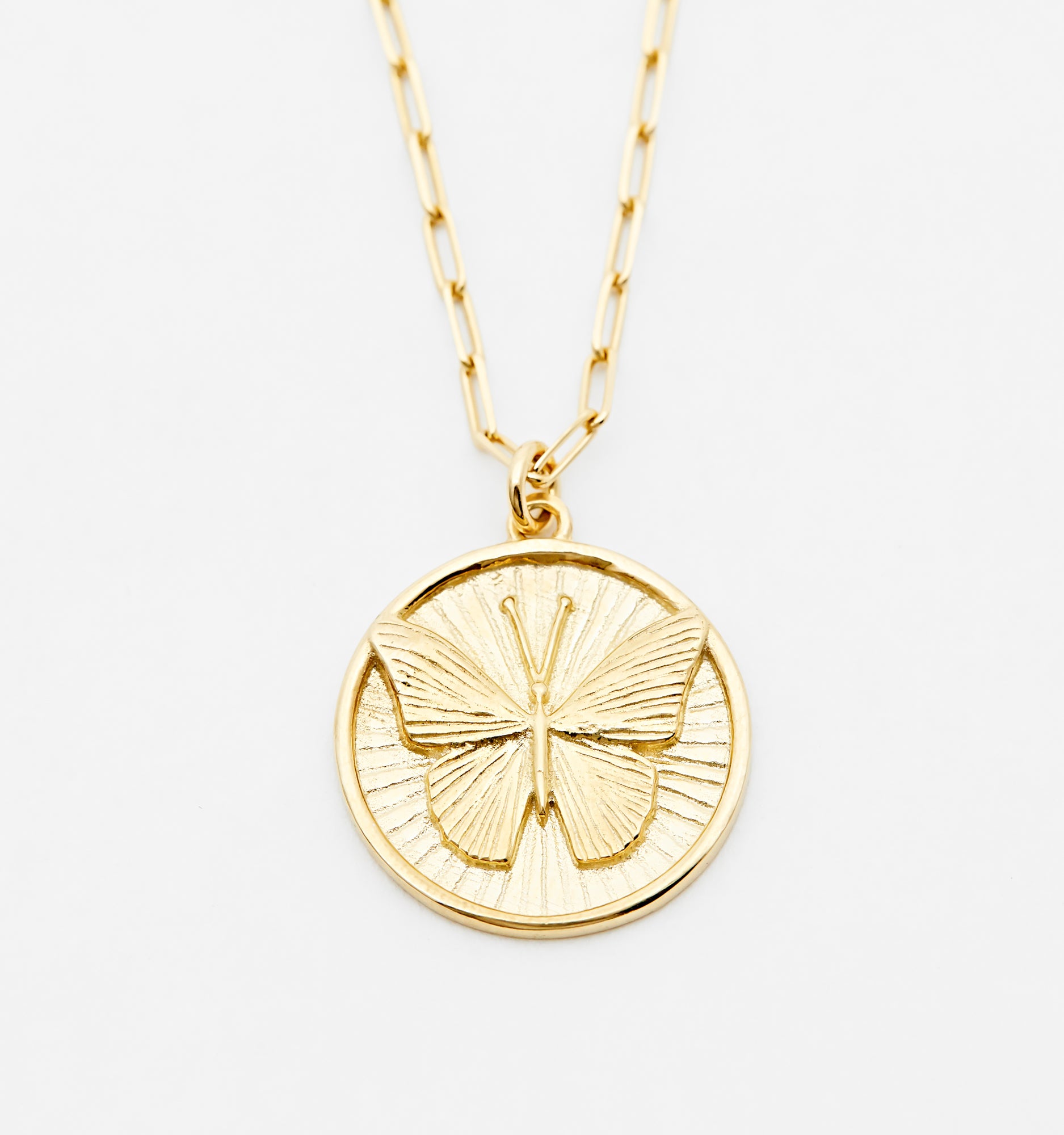 Butterfly Pendant Necklace