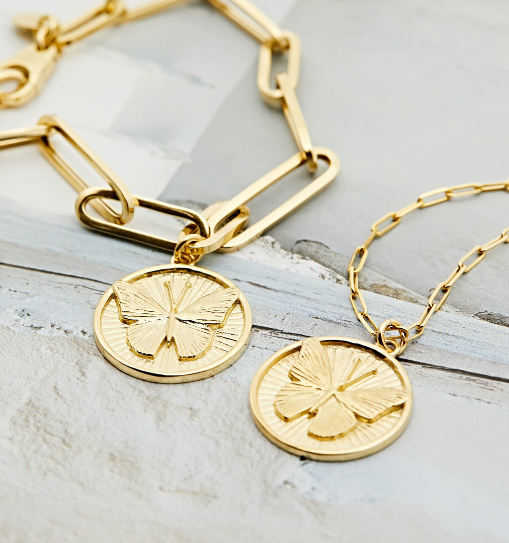 Butterfly Pendant Necklace
