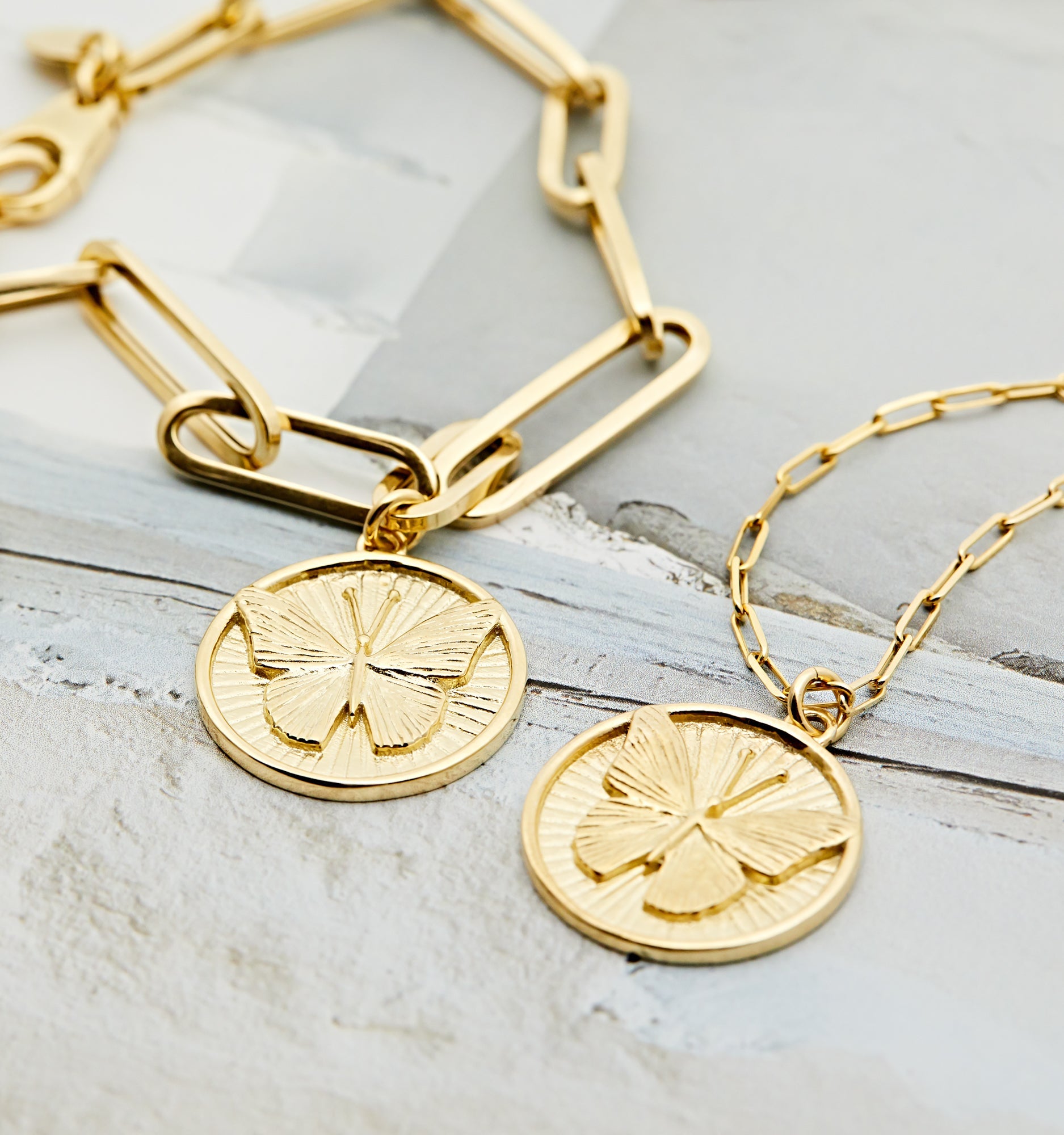 Butterfly Pendant Necklace