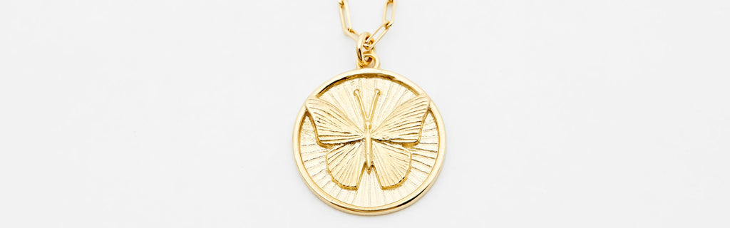 Butterfly Pendant Necklace