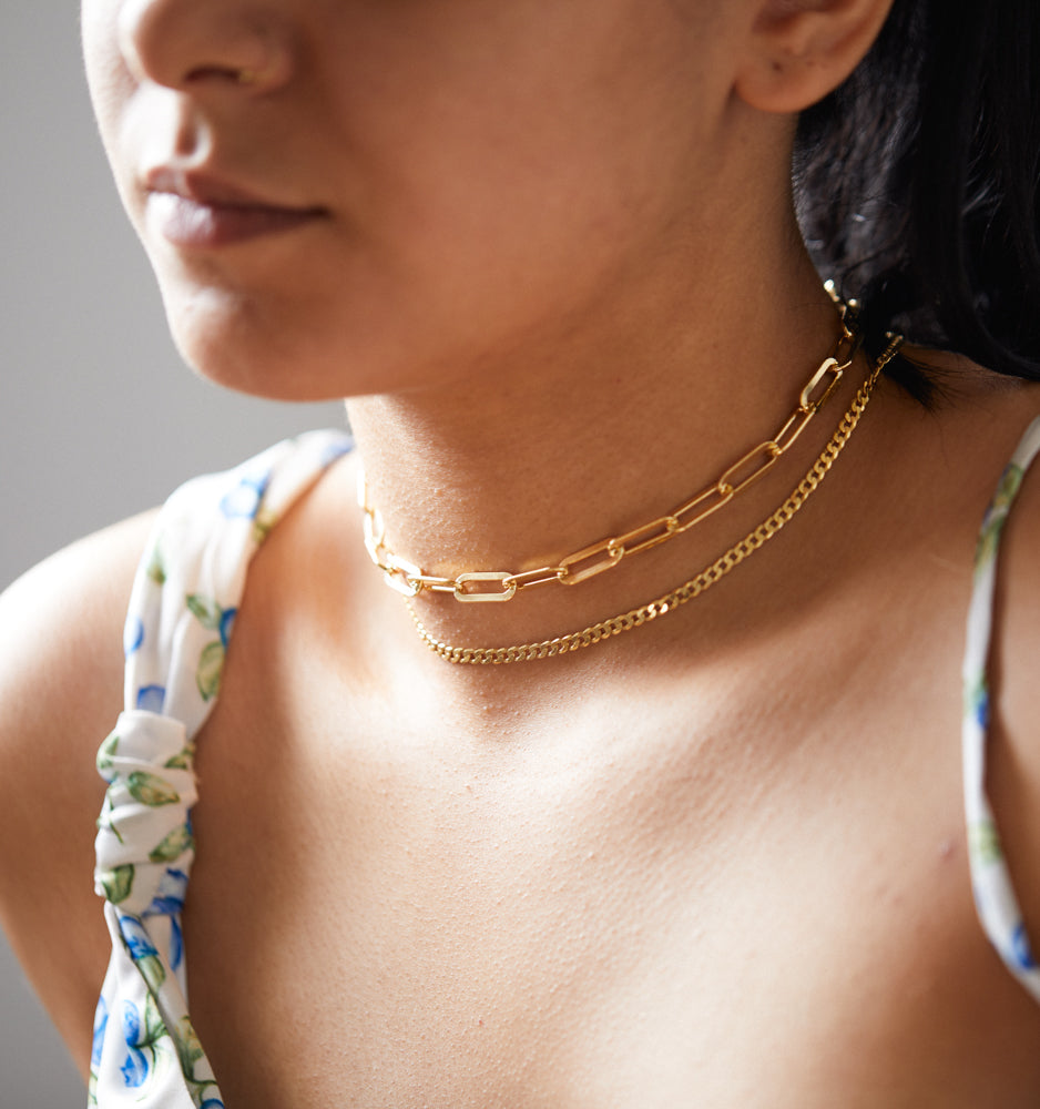 Cuban Link Choker Necklace