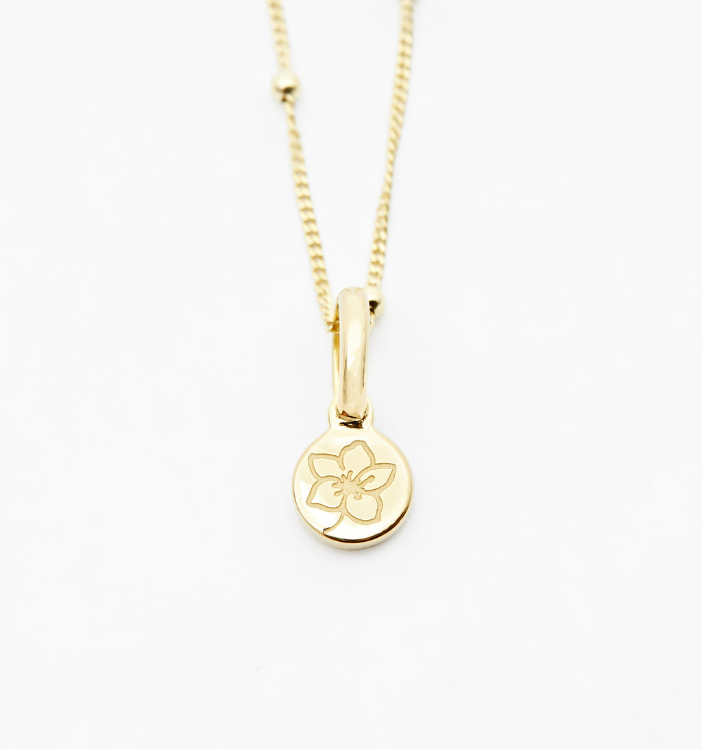 Cherry Blossom Necklace - March