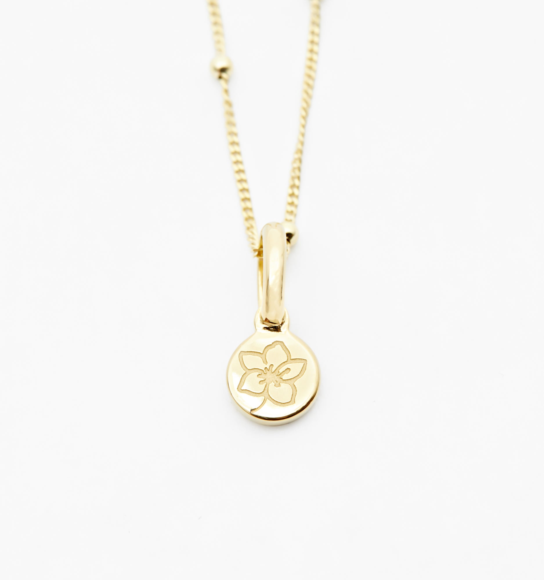 Cherry Blossom Necklace - March
