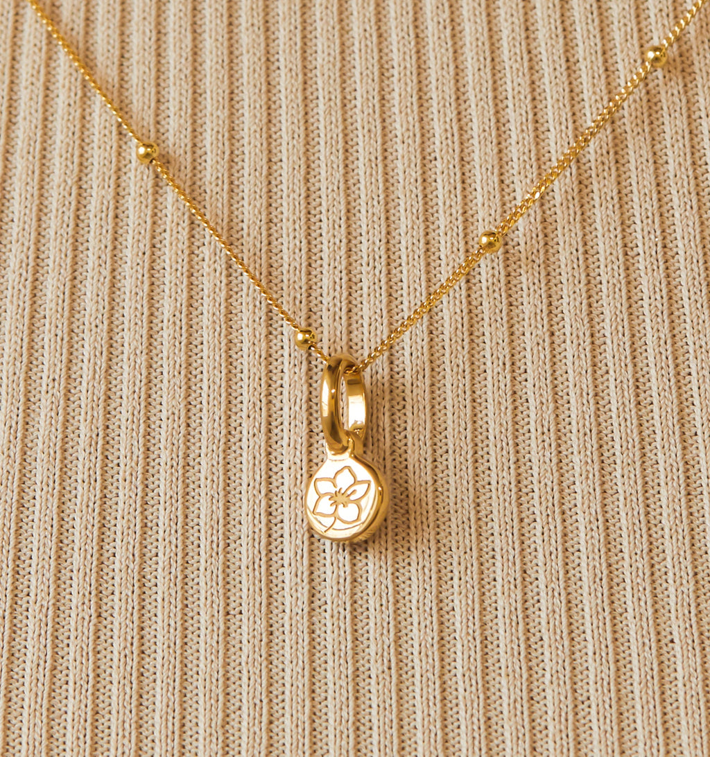 Cherry Blossom Necklace - March