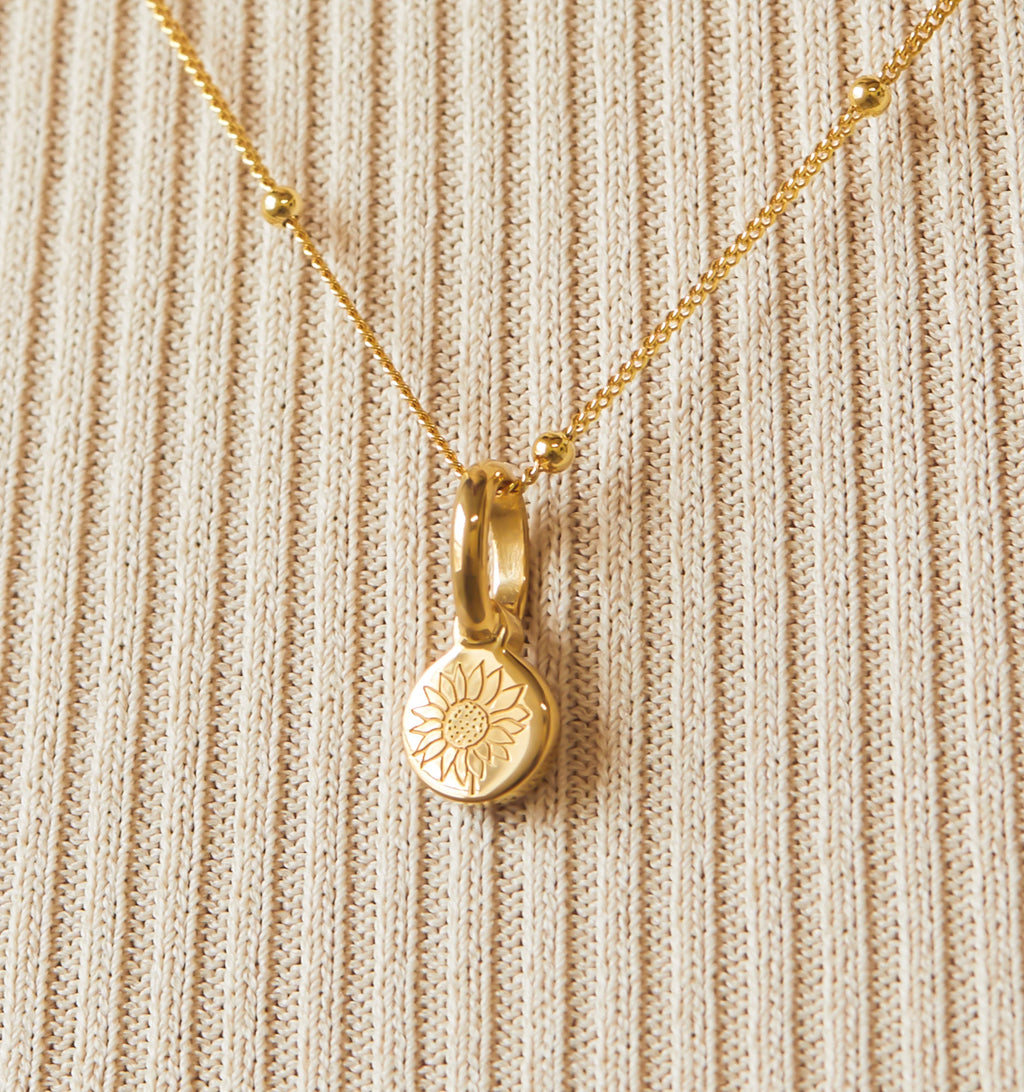 Sunflower Necklace
