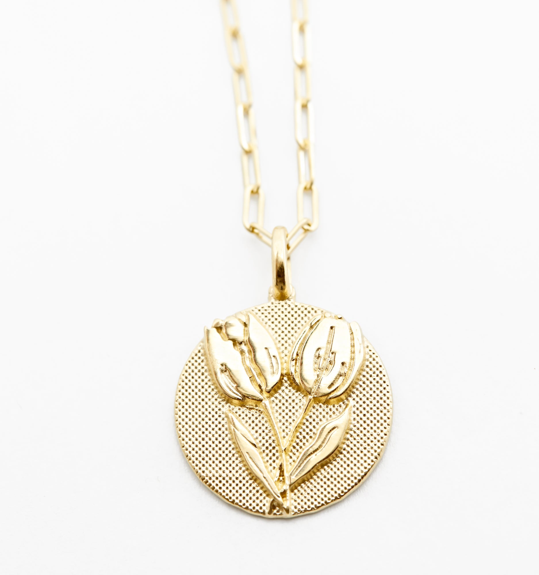 Bold Tulip Necklace
