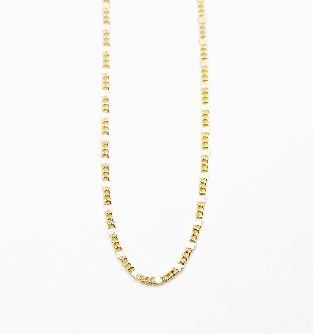 Lace Gold Chain Necklace