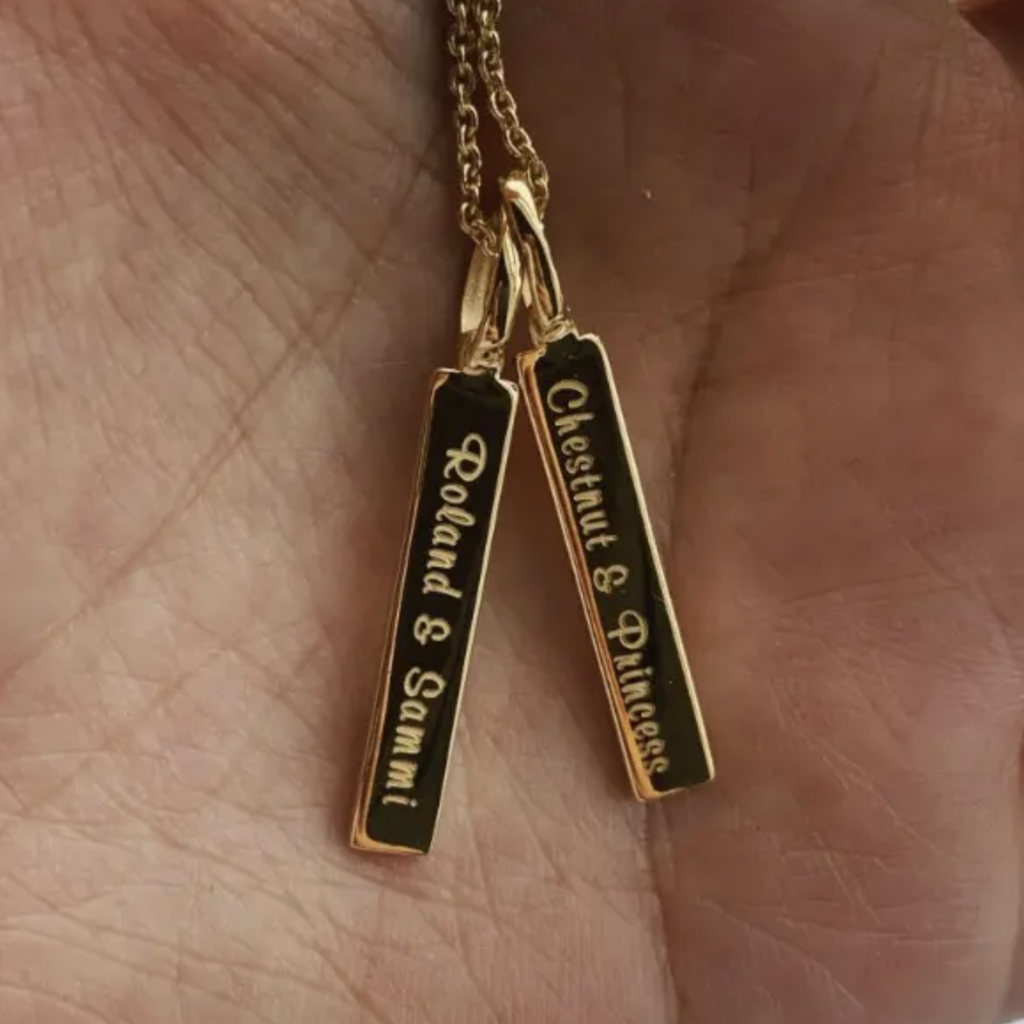 Triple Bar Necklace