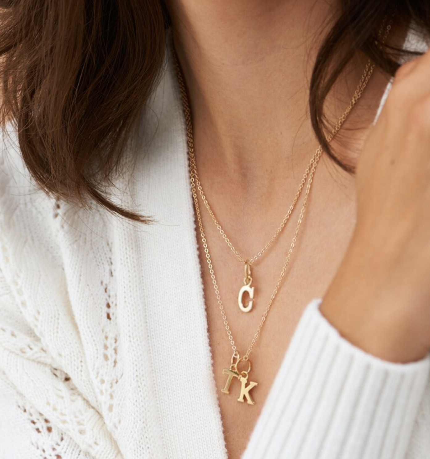 Letter Initial Necklace