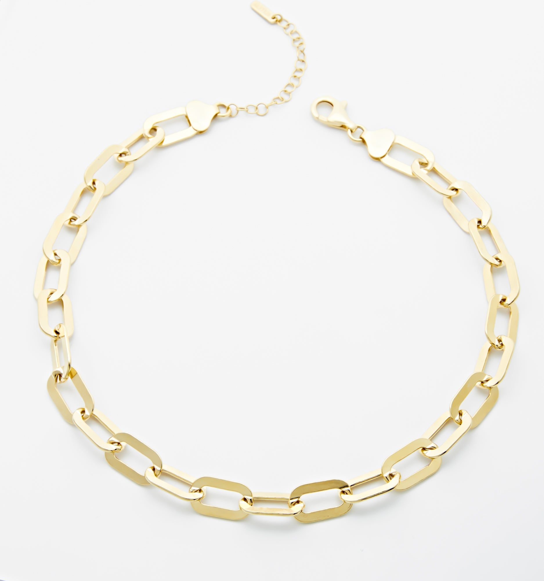 Chunky Chain Choker Necklace