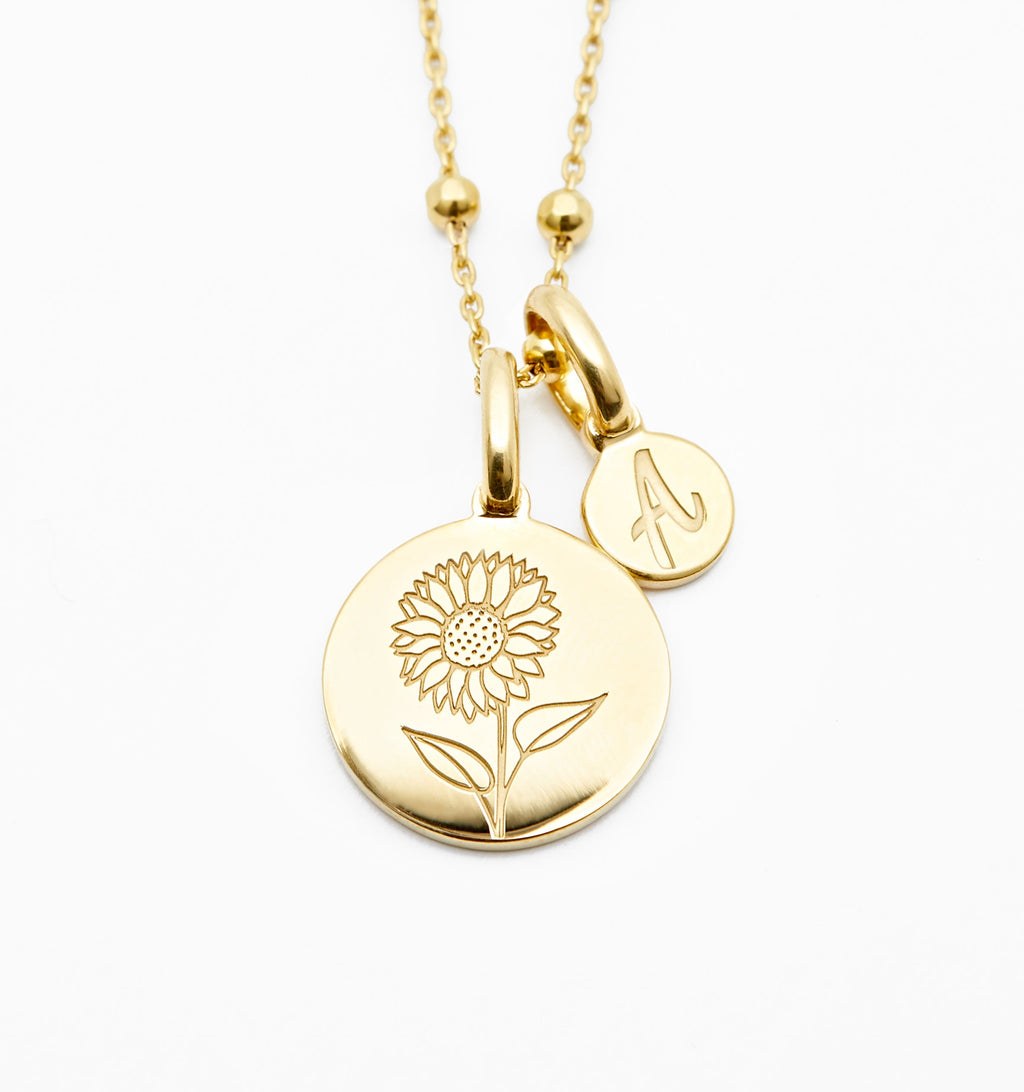 Sunflower Necklace