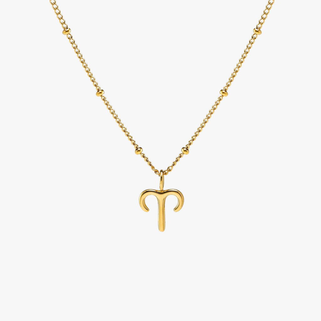 Gold Aries Necklace
