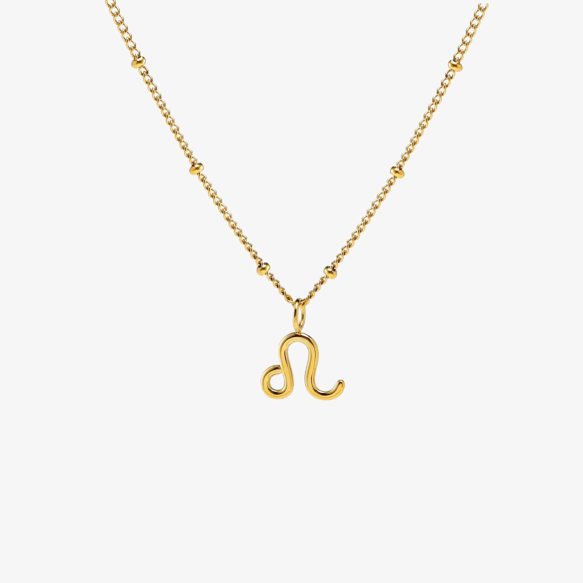 Gold Capricorn Necklace