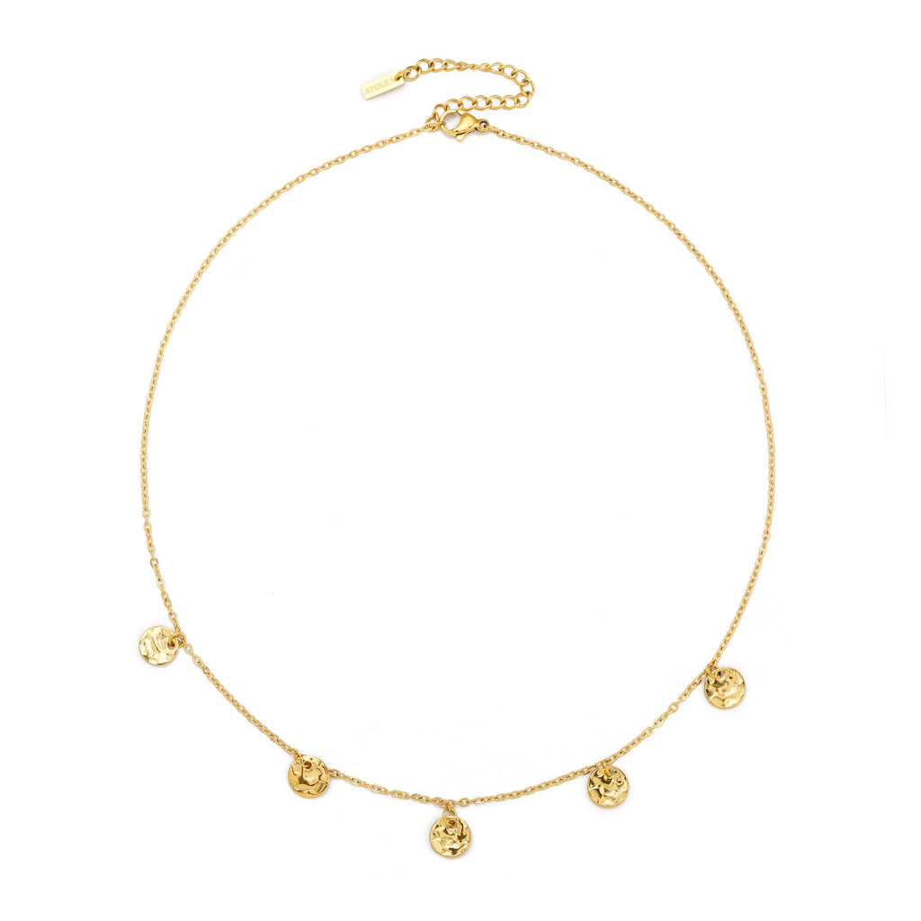 Sun Coins Choker