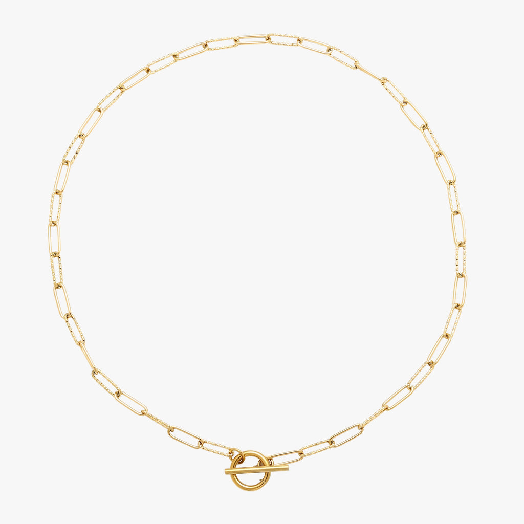 Paperclip Toggle Necklace