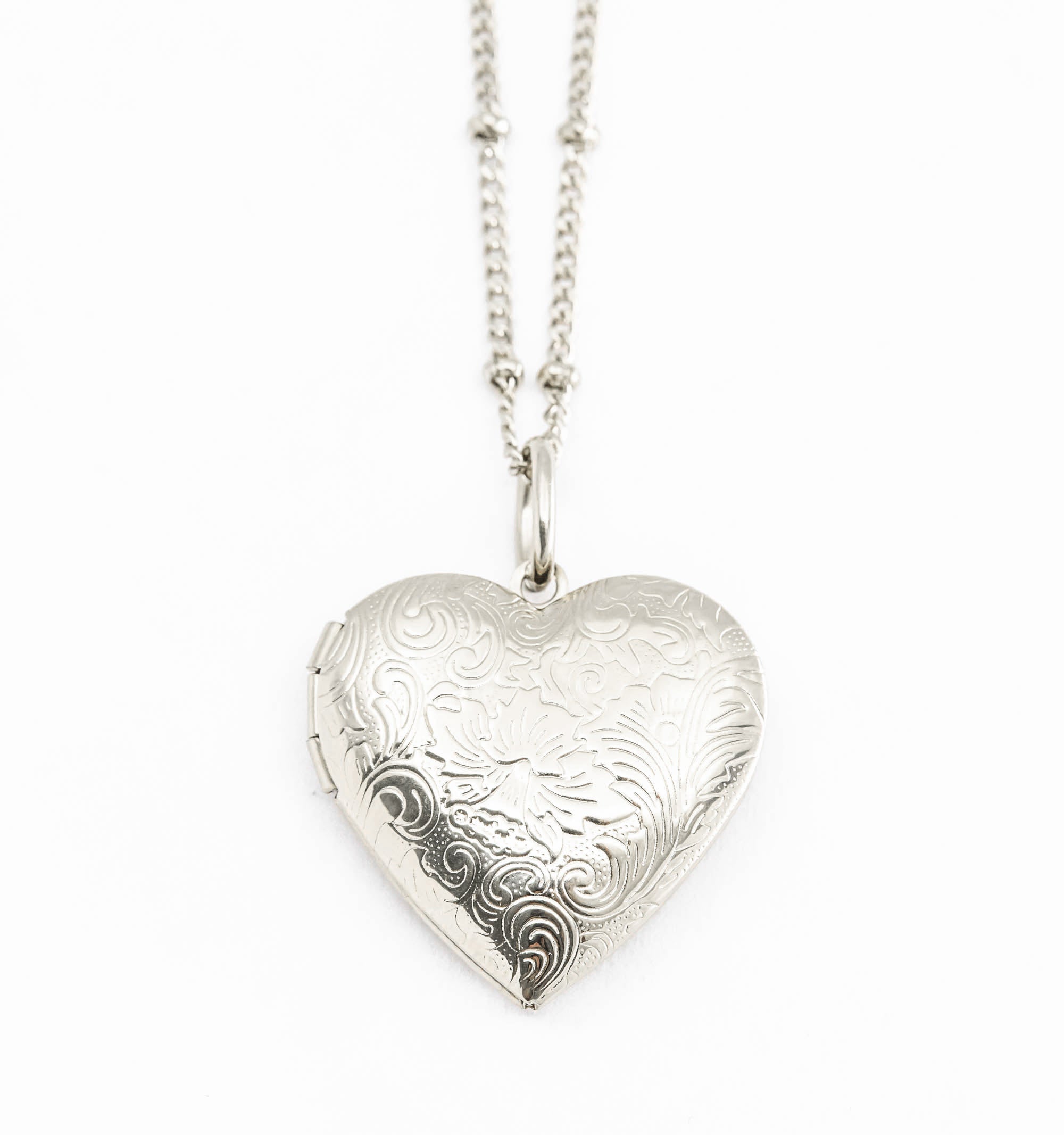 Heart Flower Locket