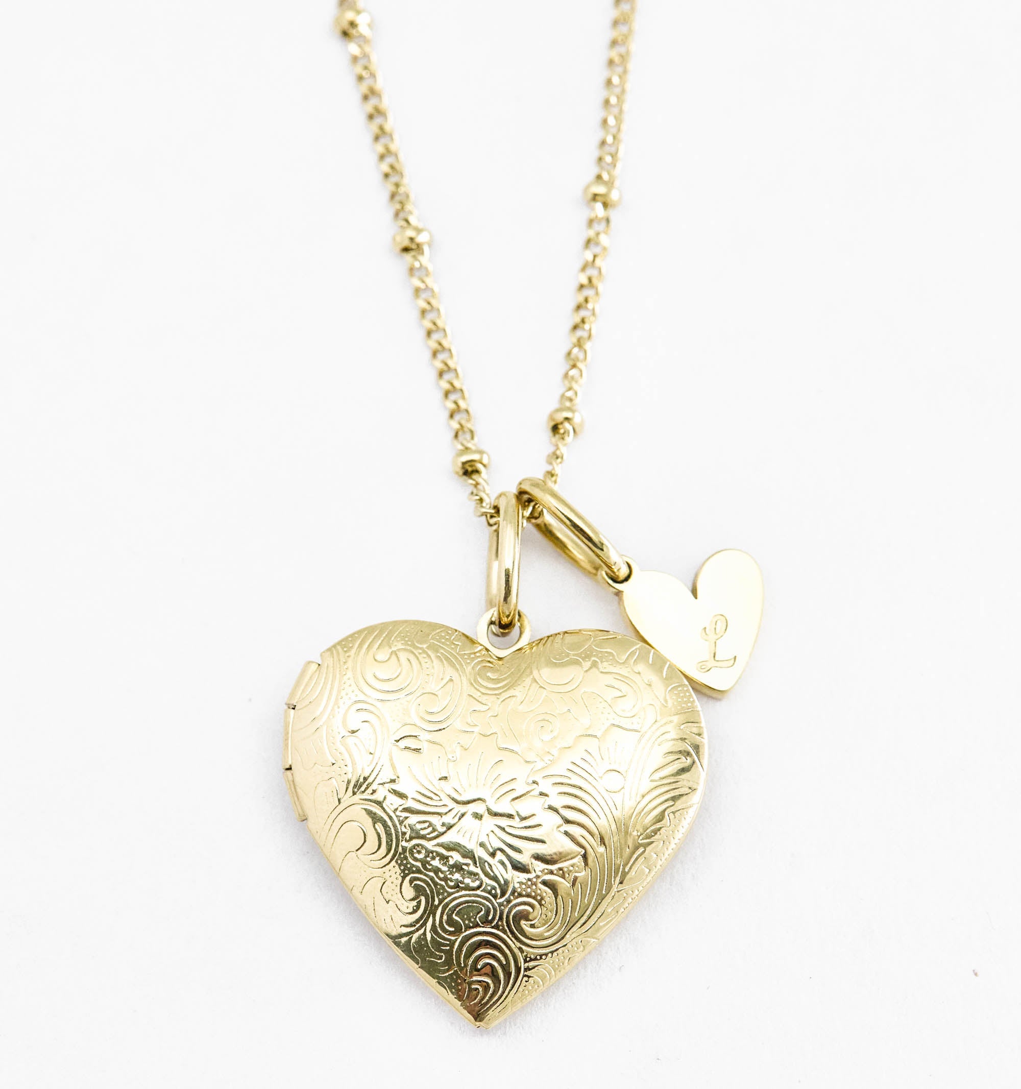Heart Flower Locket
