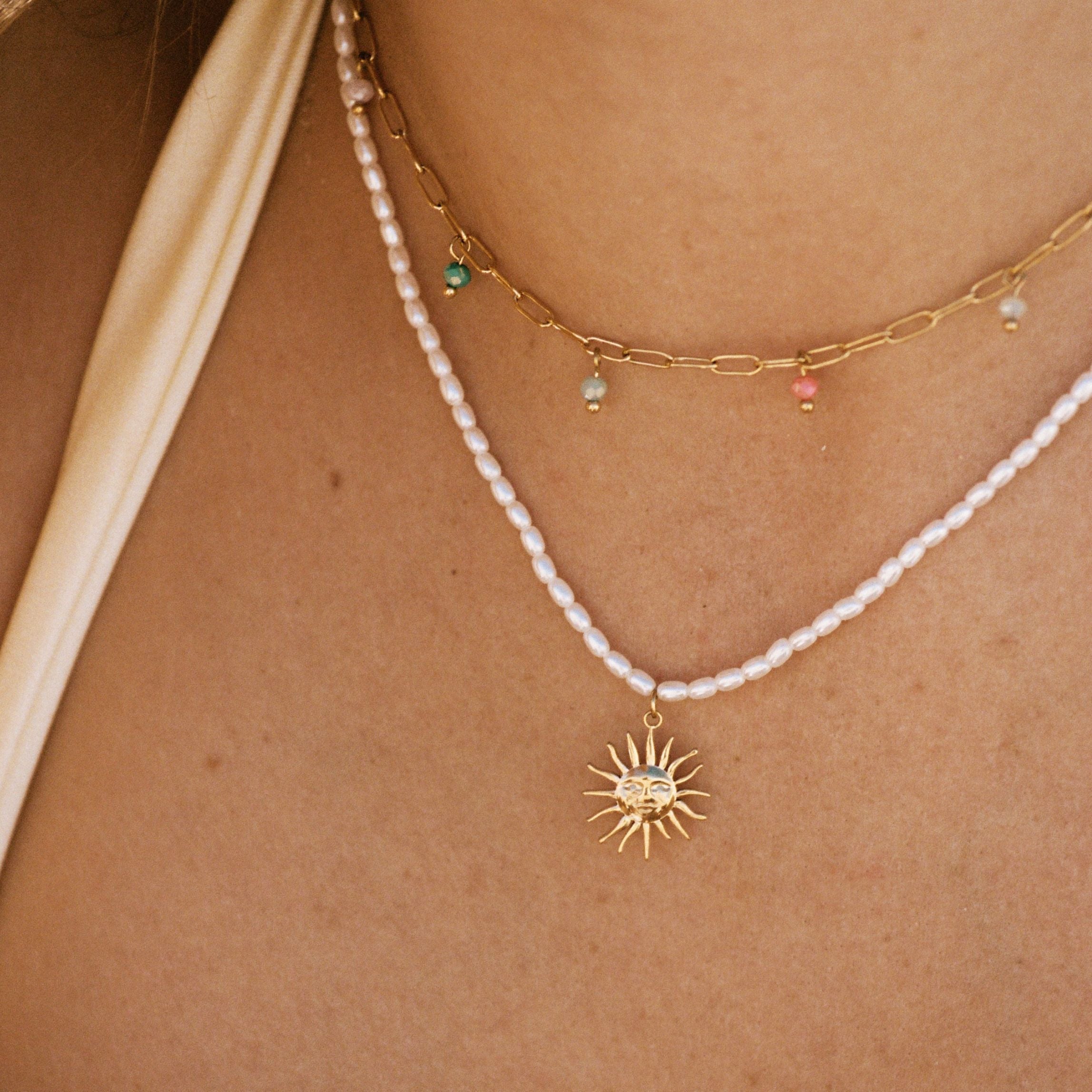 Pearls of the Sun Choker